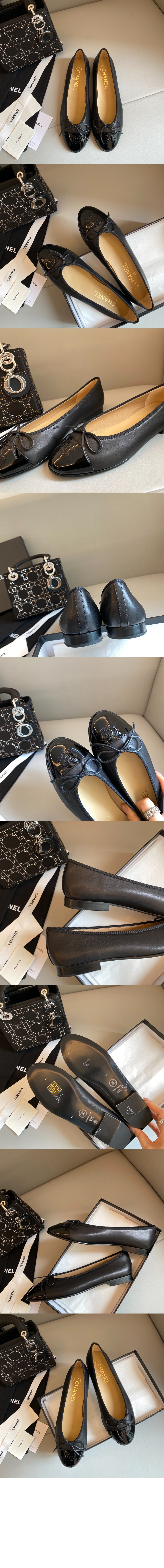 미러급레플리카사이트 | 명품레플리카 전문 쇼핑몰  | 퍼스트원 - 발레리나 플랫슈즈 G02819 > 샤넬