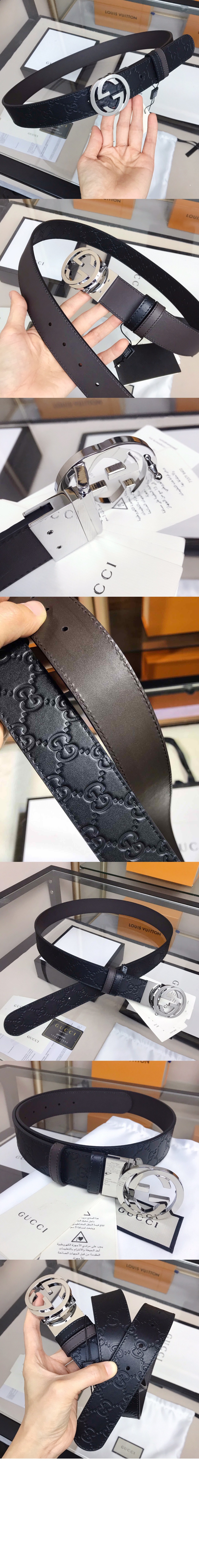 미러급레플리카사이트 | 명품레플리카 전문 쇼핑몰  | 퍼스트원 - 구찌 시그니처 레더 벨트 473030 > 구찌