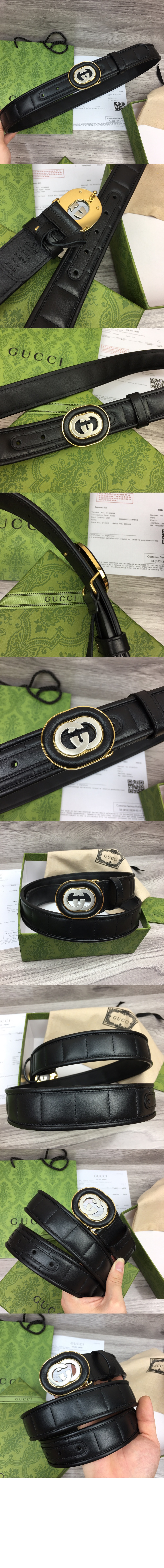 미러급레플리카사이트 | 명품레플리카 전문 쇼핑몰  | 퍼스트원 - 인터로킹 G 버클 벨트 748894 > 구찌