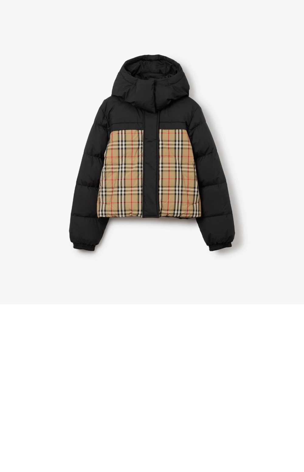 미러급레플리카사이트 | 명품레플리카 전문 쇼핑몰  | 퍼스트원 - 크롭 리버시블 체크 퍼퍼 재킷 > 버버리