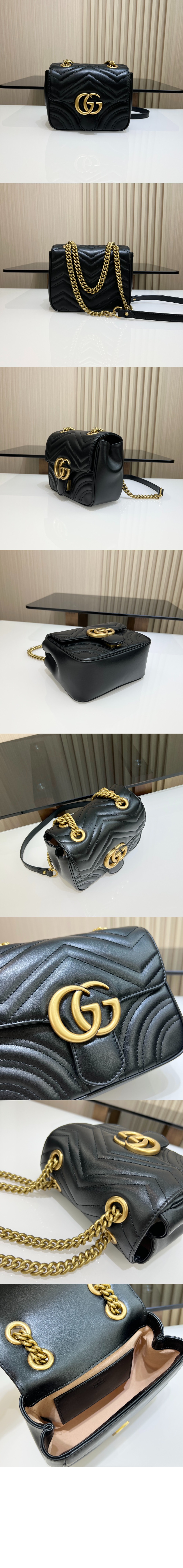 미러급레플리카사이트 | 명품레플리카 전문 쇼핑몰  | 퍼스트원 - 마몽 마틀라세 미니 토트백 739682 > 구찌