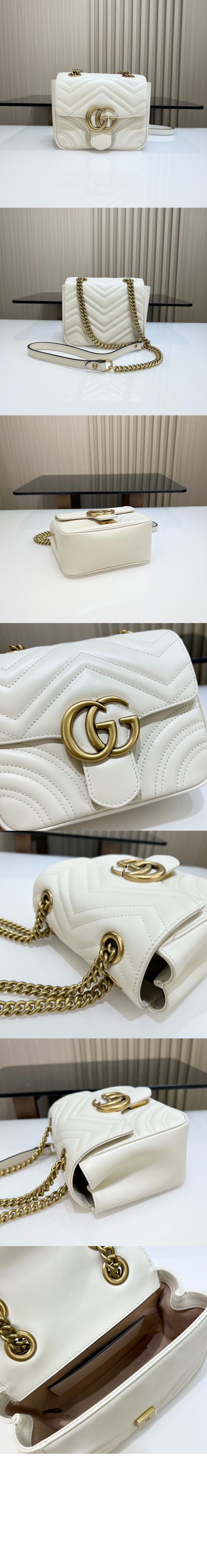 미러급레플리카사이트 | 명품레플리카 전문 쇼핑몰  | 퍼스트원 - 마몽 마틀라세 미니 토트백 739682 > 구찌