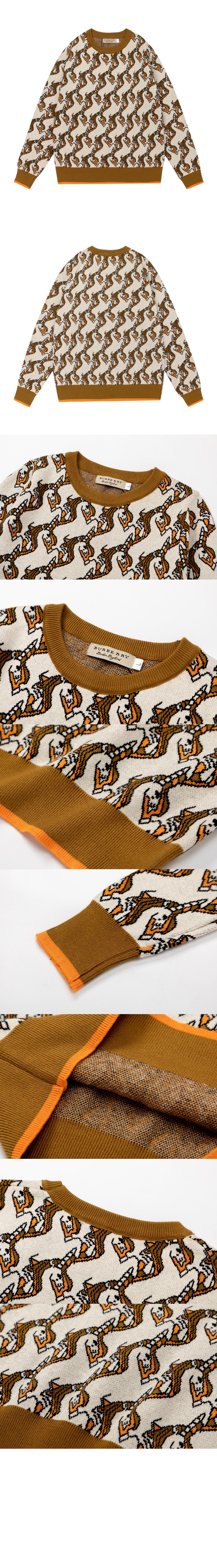 미러급레플리카사이트 | 명품레플리카 전문 쇼핑몰  | 퍼스트원 - 빌리엘 패턴 니트 > 버버리