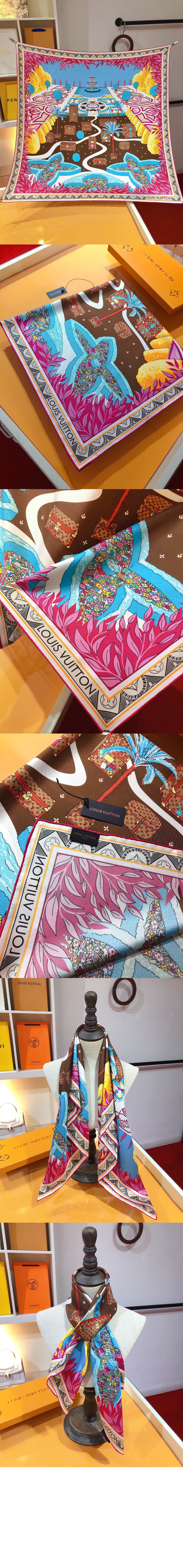 미러급레플리카사이트 | 명품레플리카 전문 쇼핑몰  | 퍼스트원 - LV 시크릿 가든 스퀘어 90 M78447 > 루이비통