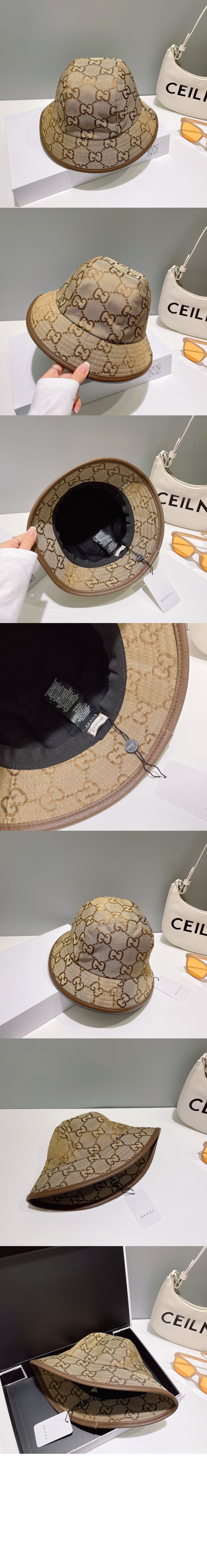 미러급레플리카사이트 | 명품레플리카 전문 쇼핑몰  | 퍼스트원 - 점보 GG 캔버스 버킷햇 681256 > 구찌