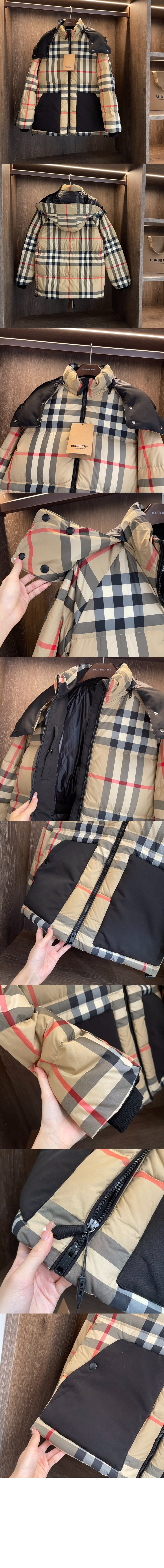 미러급레플리카사이트 | 명품레플리카 전문 쇼핑몰  | 퍼스트원 - 체크 퍼퍼 재킷 > 버버리