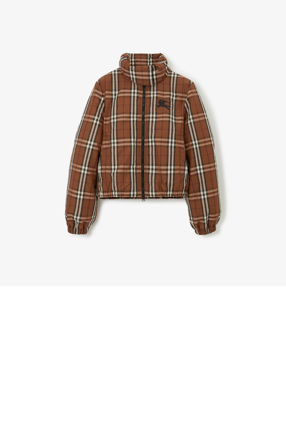 미러급레플리카사이트 | 명품레플리카 전문 쇼핑몰  | 퍼스트원 - 크롭 체크 나일론 퍼퍼 재킷 > 버버리