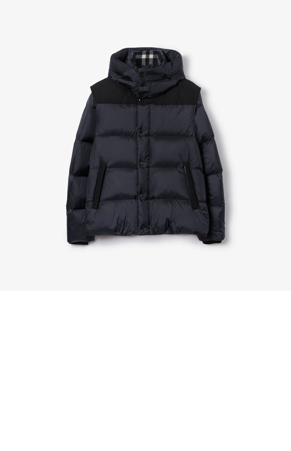 미러급레플리카사이트 | 명품레플리카 전문 쇼핑몰  | 퍼스트원 - 디태처블 슬리브 나일론 퍼퍼 재킷 > 버버리