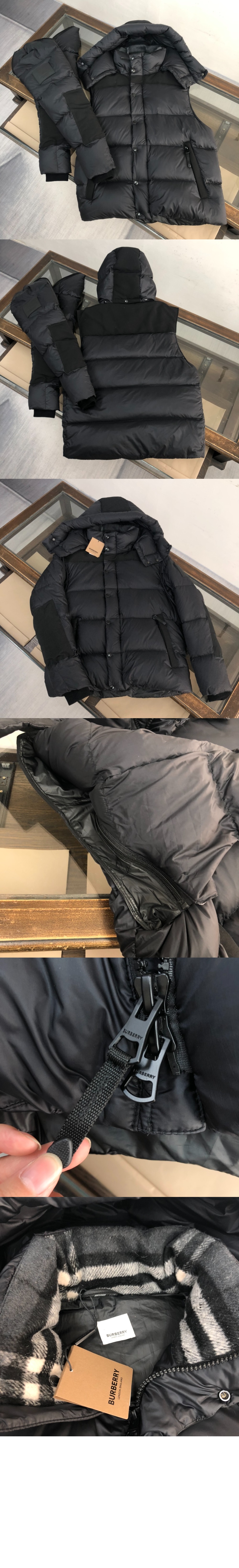 미러급레플리카사이트 | 명품레플리카 전문 쇼핑몰  | 퍼스트원 - 디태처블 슬리브 나일론 퍼퍼 재킷 > 버버리