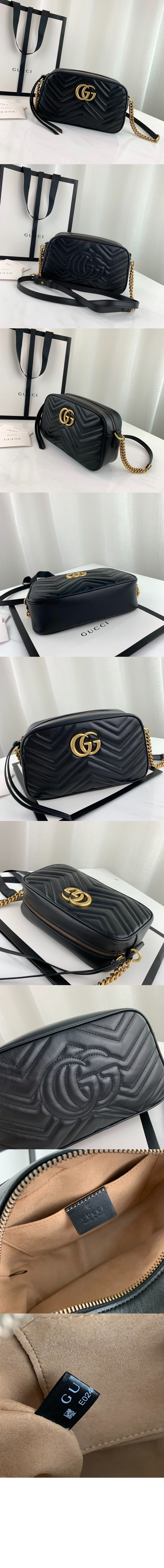 미러급레플리카사이트 | 명품레플리카 전문 쇼핑몰  | 퍼스트원 - 스몰 마틀라세 숄더백 447632 > 구찌