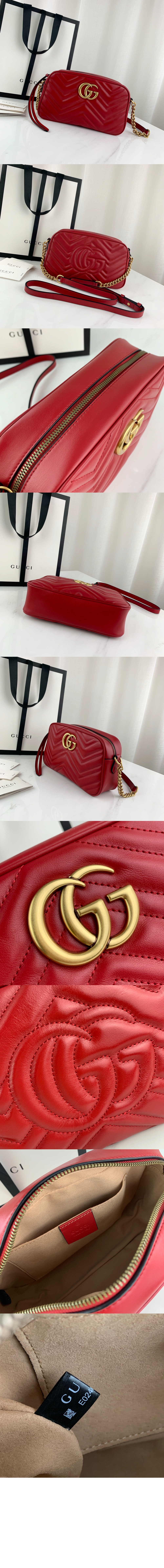 미러급레플리카사이트 | 명품레플리카 전문 쇼핑몰  | 퍼스트원 - 스몰 마틀라세 숄더백 447632 > 구찌