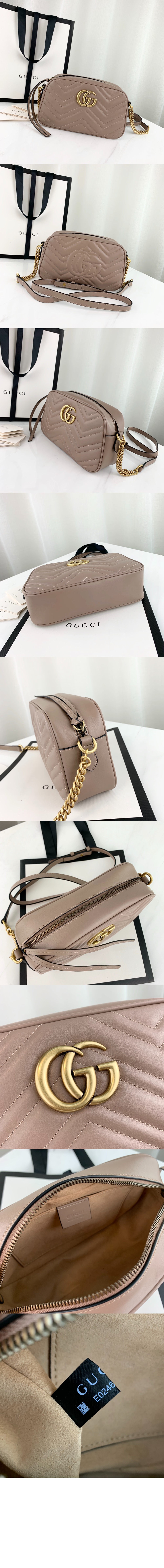 미러급레플리카사이트 | 명품레플리카 전문 쇼핑몰  | 퍼스트원 - 스몰 마틀라세 숄더백 447632 > 구찌