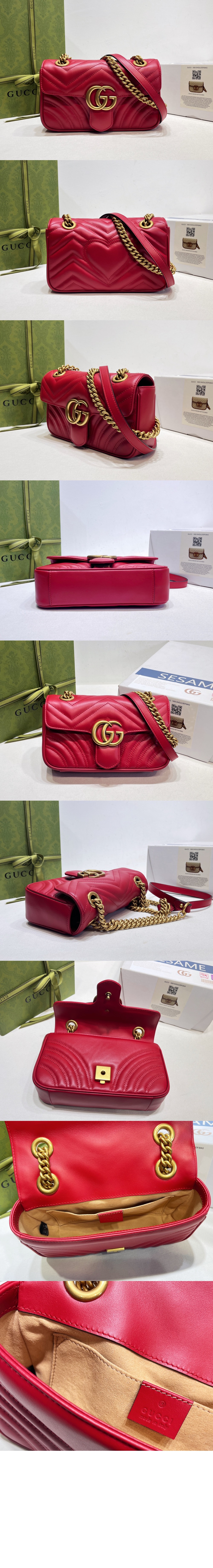 미러급레플리카사이트 | 명품레플리카 전문 쇼핑몰  | 퍼스트원 - 마틀라세 미니백 446744 > 구찌