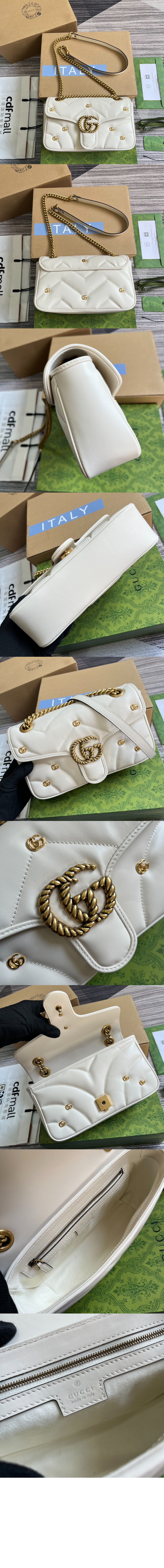 미러급레플리카사이트 | 명품레플리카 전문 쇼핑몰  | 퍼스트원 - 스몰 마틀라세 숄더백 443497 > 구찌