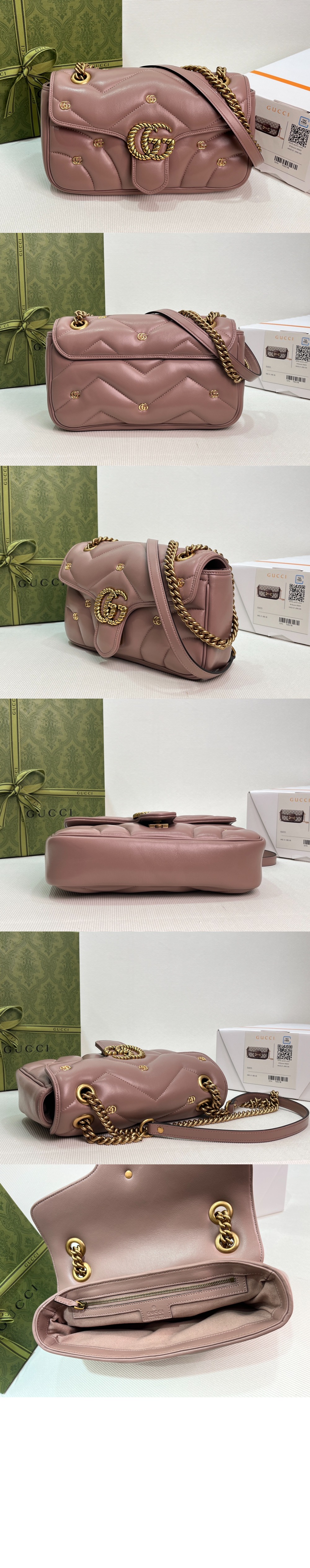 미러급레플리카사이트 | 명품레플리카 전문 쇼핑몰  | 퍼스트원 - 스몰 마틀라세 숄더백 443497 > 구찌