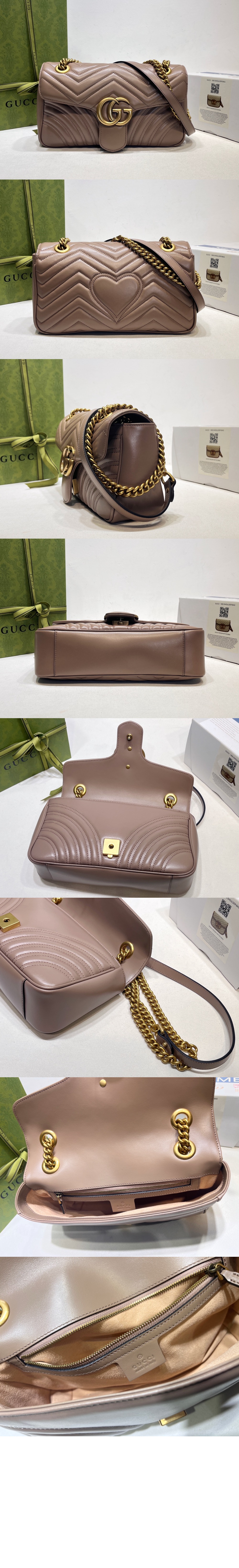 미러급레플리카사이트 | 명품레플리카 전문 쇼핑몰  | 퍼스트원 - 스몰 마틀라세 숄더백 443497 > 구찌