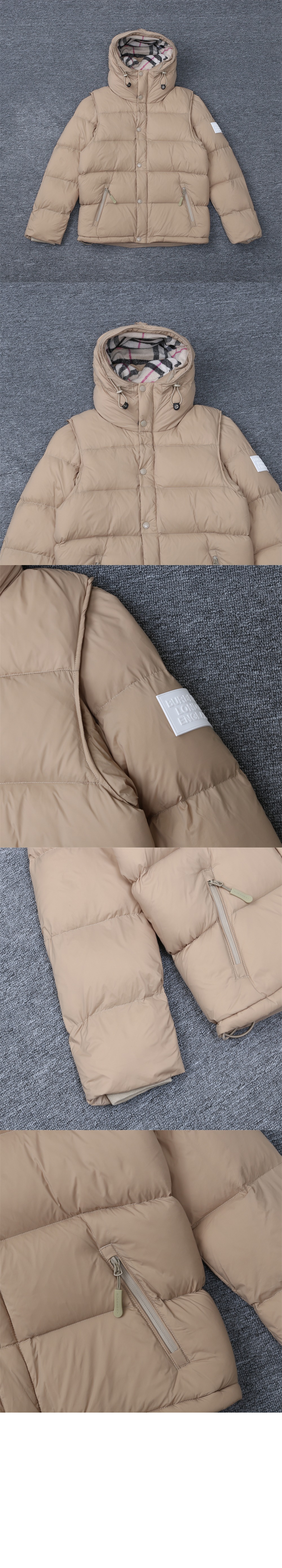 미러급레플리카사이트 | 명품레플리카 전문 쇼핑몰  | 퍼스트원 - 디태처블 슬리브 퍼퍼 재킷 > 버버리