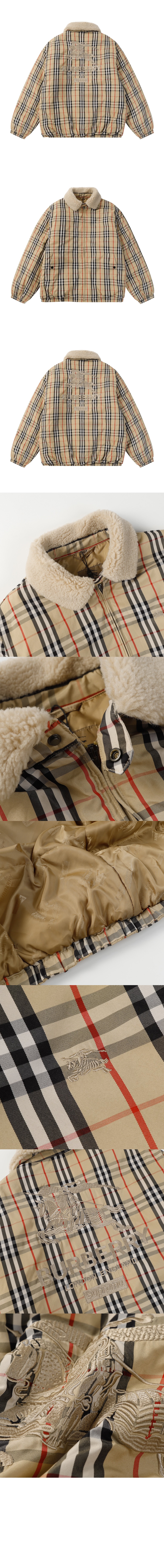 미러급레플리카사이트 | 명품레플리카 전문 쇼핑몰  | 퍼스트원 - 셰어링 퍼퍼 재킷 > 버버리