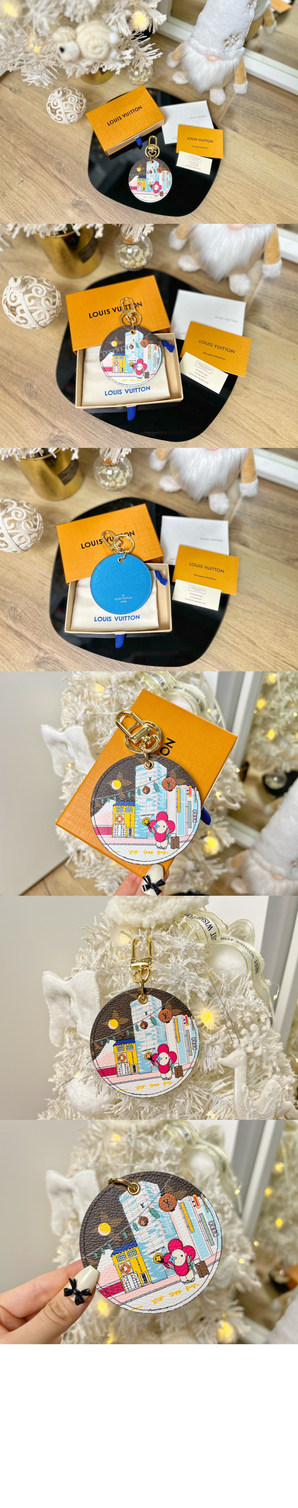 미러급레플리카사이트 | 명품레플리카 전문 쇼핑몰  | 퍼스트원 - 일러스트 Xmas 도쿄 백 참 & 키 홀더 M00881 > 루이비통