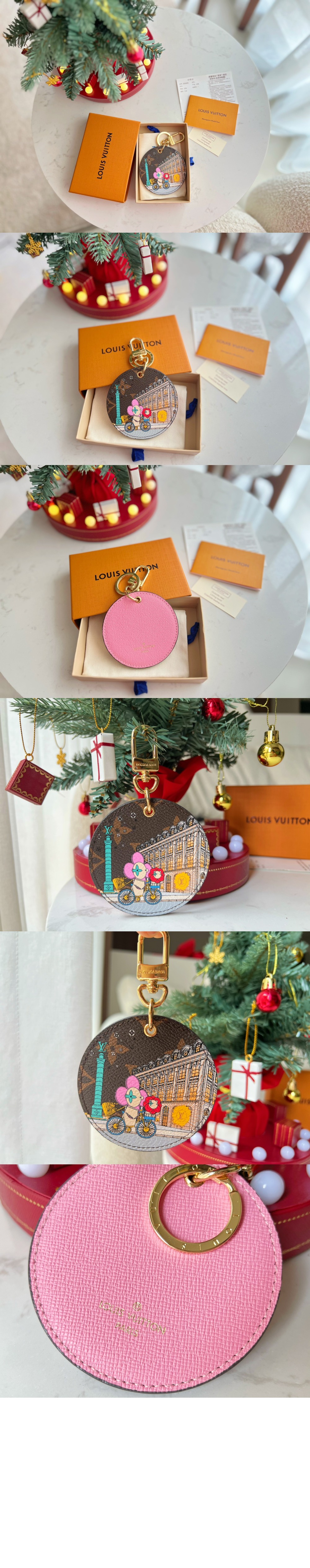 미러급레플리카사이트 | 명품레플리카 전문 쇼핑몰  | 퍼스트원 - 일러스트 Xmas 파리 백 참 & 키 홀더 M00872 > 루이비통