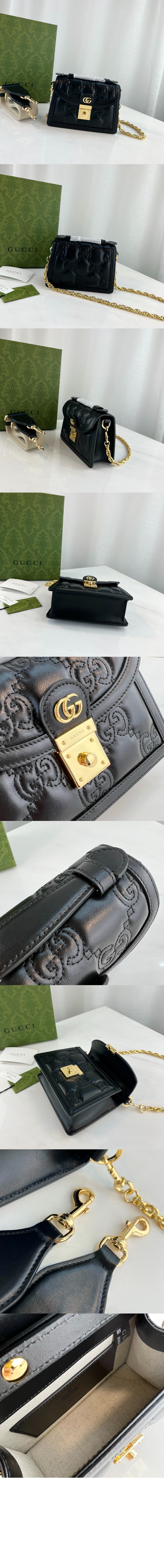 미러급레플리카사이트 | 명품레플리카 전문 쇼핑몰  | 퍼스트원 - 마틀라세 스몰 탑 핸들백 724499 > 구찌