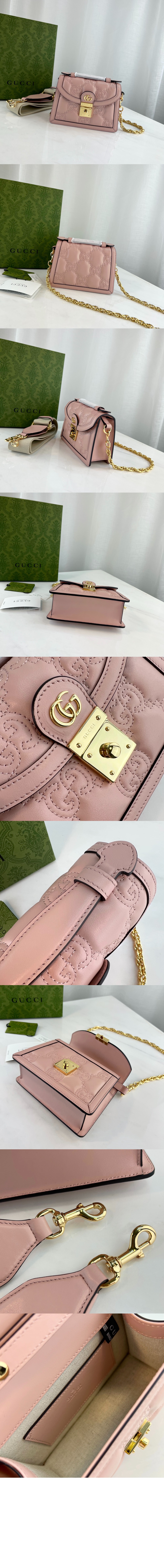 미러급레플리카사이트 | 명품레플리카 전문 쇼핑몰  | 퍼스트원 - 마틀라세 스몰 탑 핸들백 724499 > 구찌