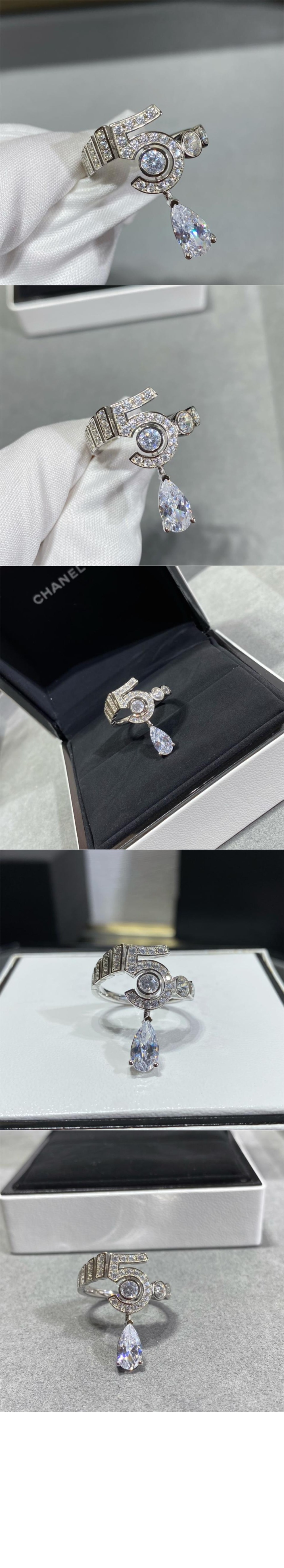 미러급레플리카사이트 | 명품레플리카 전문 쇼핑몰  | 퍼스트원 - N°5 DROP WHITE 골드 링 J64256 > 샤넬