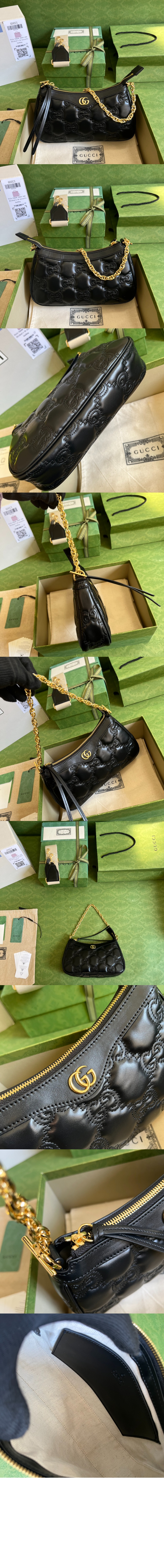 미러급레플리카사이트 | 명품레플리카 전문 쇼핑몰  | 퍼스트원 - GG 마틀라세 레더 핸드백 735049 > 구찌