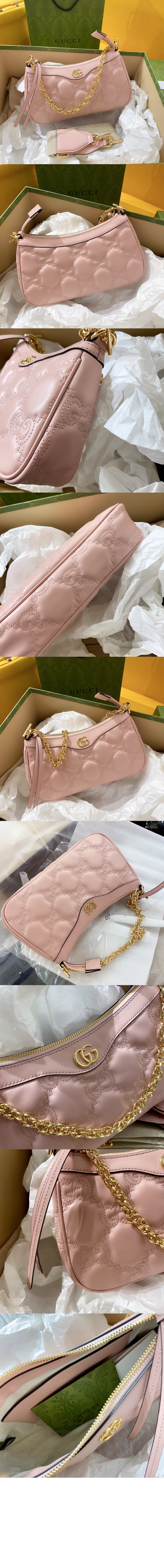 미러급레플리카사이트 | 명품레플리카 전문 쇼핑몰  | 퍼스트원 - GG 마틀라세 레더 핸드백 735049 > 구찌