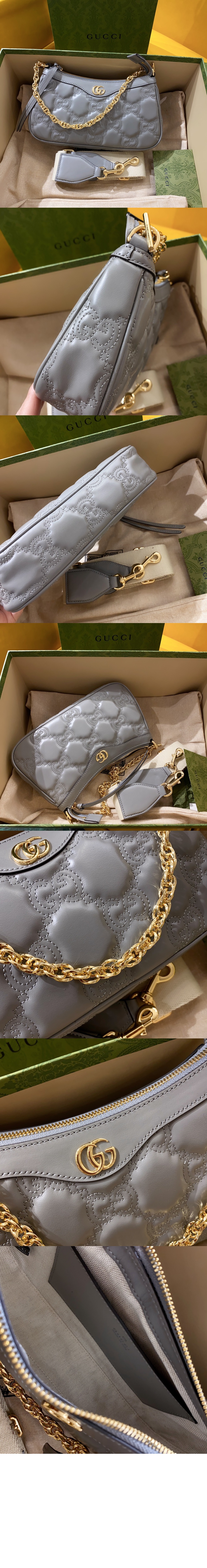 미러급레플리카사이트 | 명품레플리카 전문 쇼핑몰  | 퍼스트원 - GG 마틀라세 레더 핸드백 735049 > 구찌