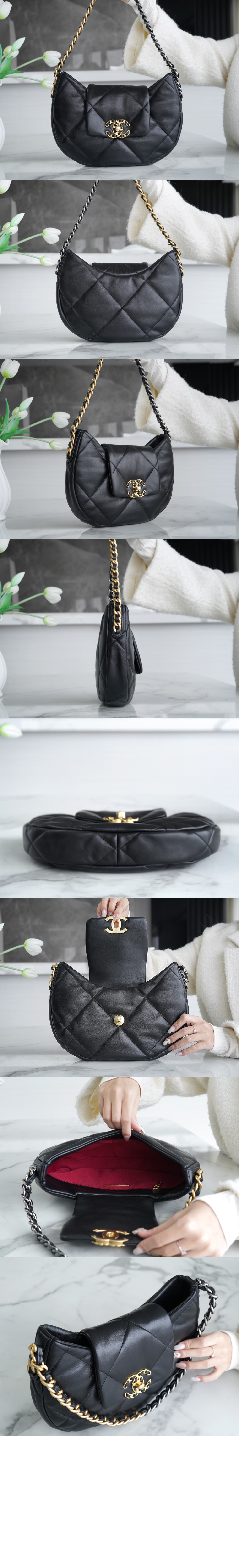 미러급레플리카사이트 | 명품레플리카 전문 쇼핑몰  | 퍼스트원 - 24C 19플랩 호보백 AS4638 > 샤넬