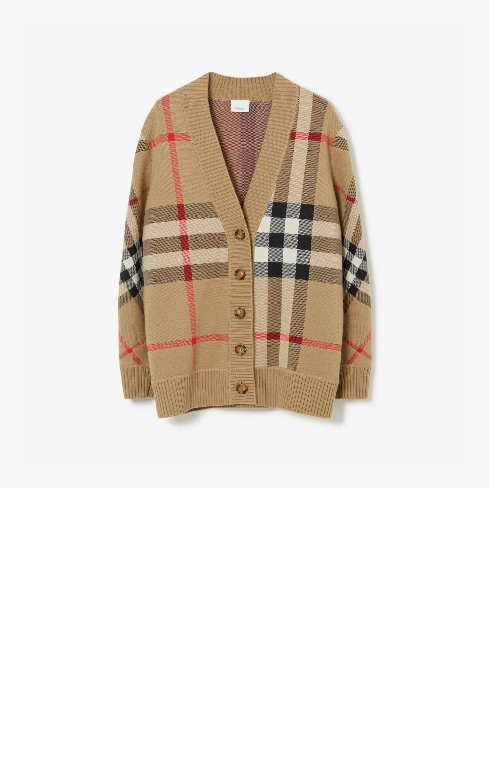 미러급레플리카사이트 | 명품레플리카 전문 쇼핑몰  | 퍼스트원 - 체크 울 블렌드 가디건 > 버버리