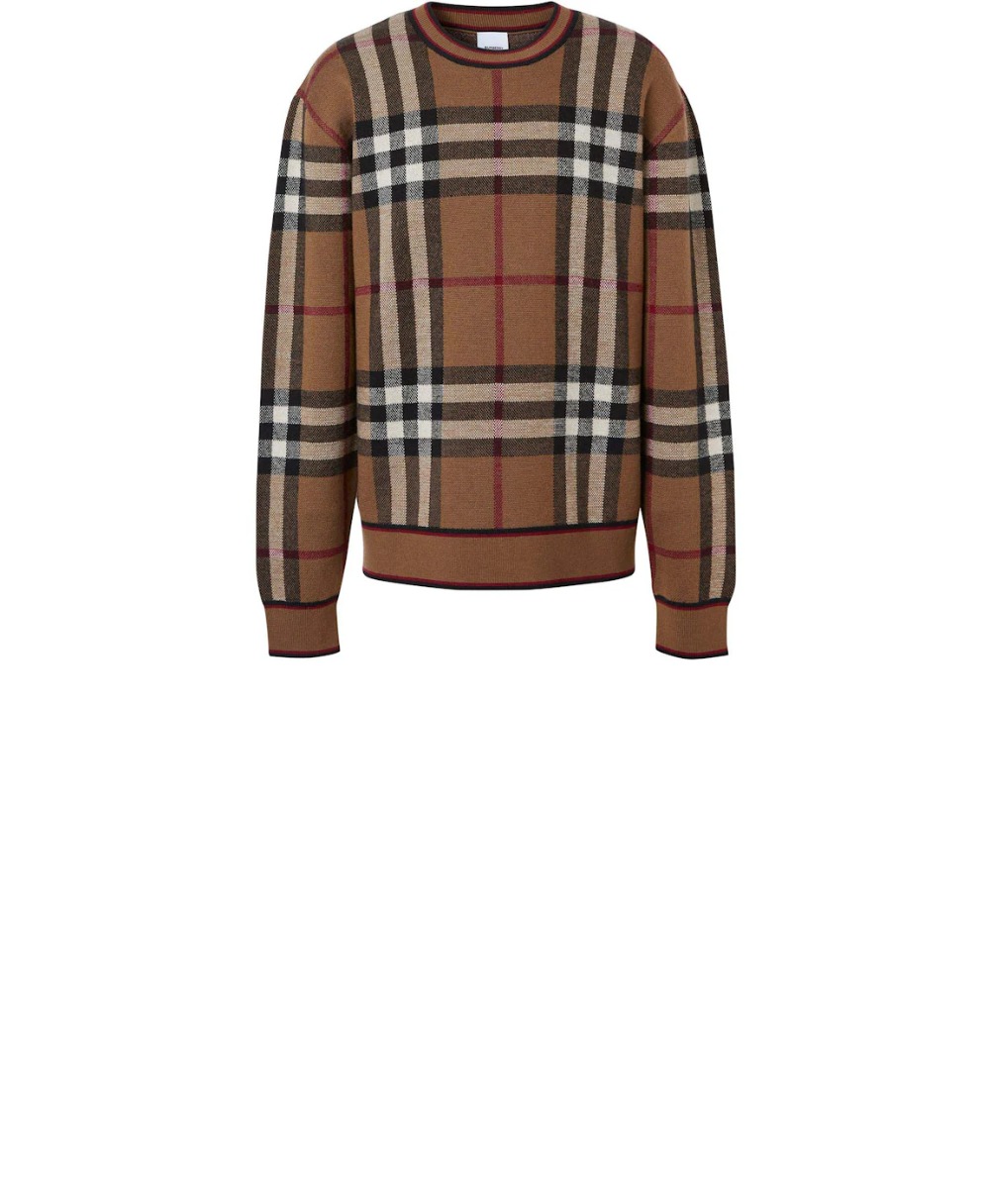 미러급레플리카사이트 | 명품레플리카 전문 쇼핑몰  | 퍼스트원 - 체크 자카드 스웨터 > 버버리