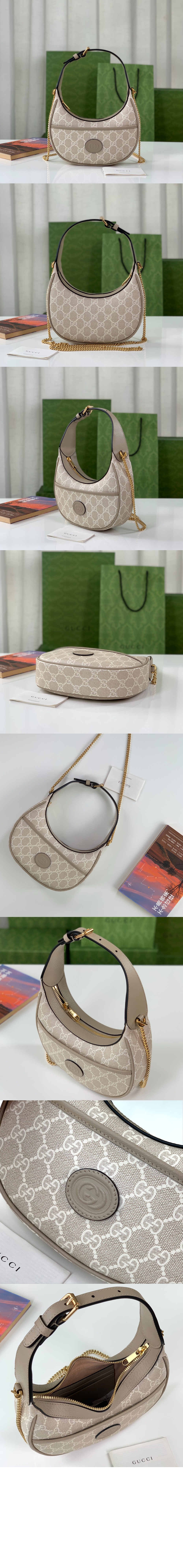 미러급레플리카사이트 | 명품레플리카 전문 쇼핑몰  | 퍼스트원 - GG 하프문 쉐입 미니백 726843 > 구찌