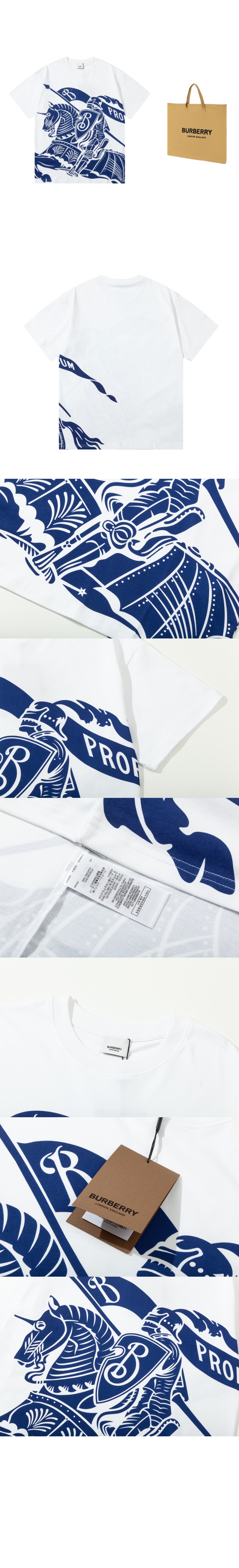 미러급레플리카사이트 | 명품레플리카 전문 쇼핑몰  | 퍼스트원 - 코튼 티셔츠 > 버버리