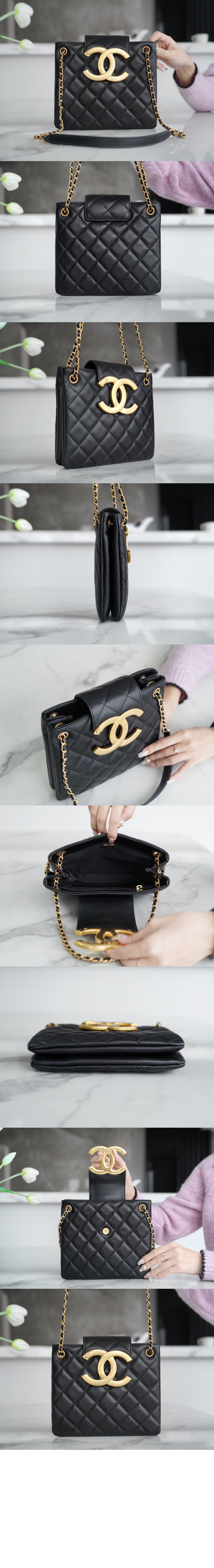 미러급레플리카사이트 | 명품레플리카 전문 쇼핑몰  | 퍼스트원 - 자이언트 CC로고 숄더백 AS4596 > 샤넬