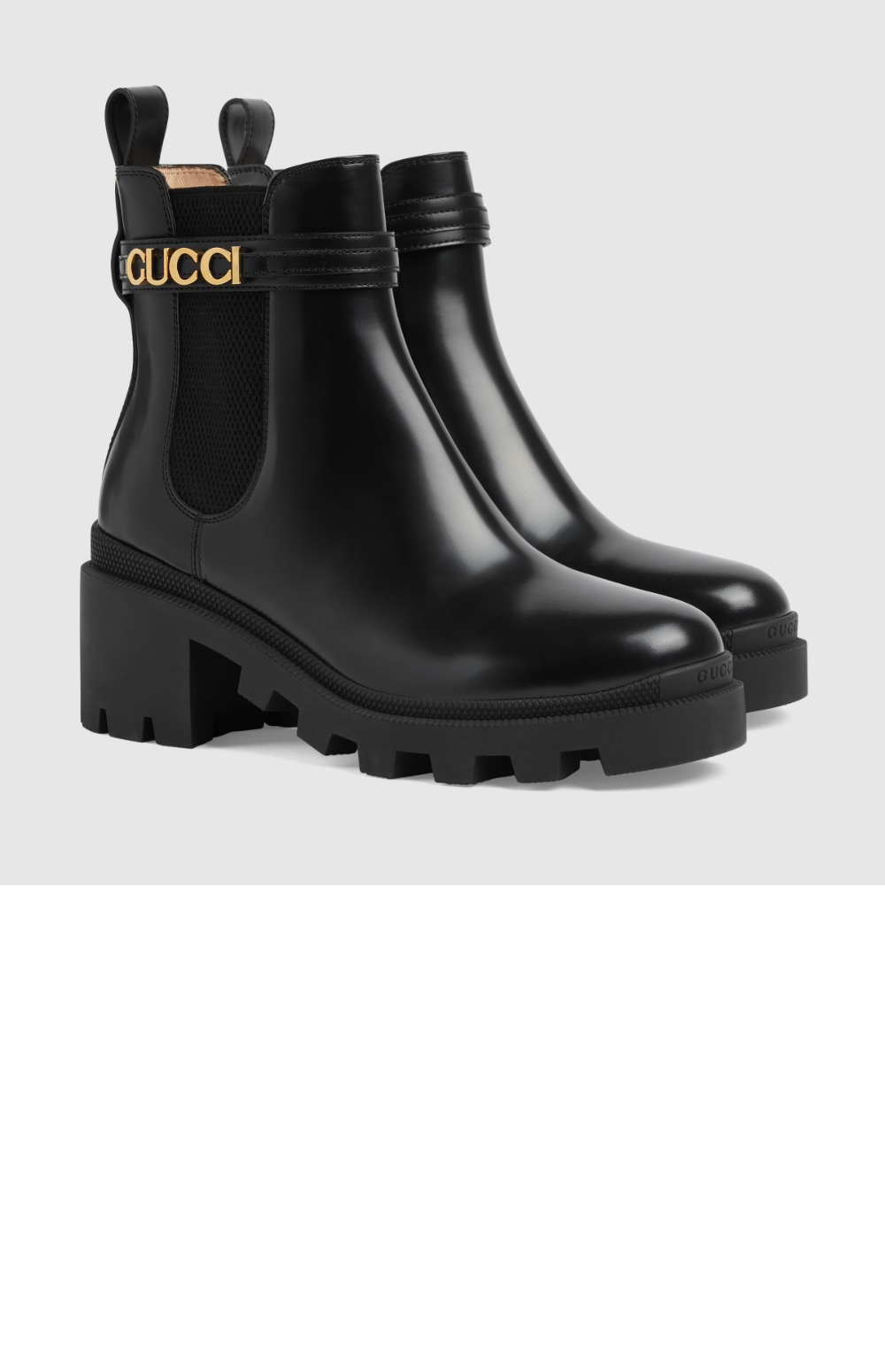 미러급레플리카사이트 | 명품레플리카 전문 쇼핑몰  | 퍼스트원 - 로고 미드힐 부츠 ‎734909 > 구찌