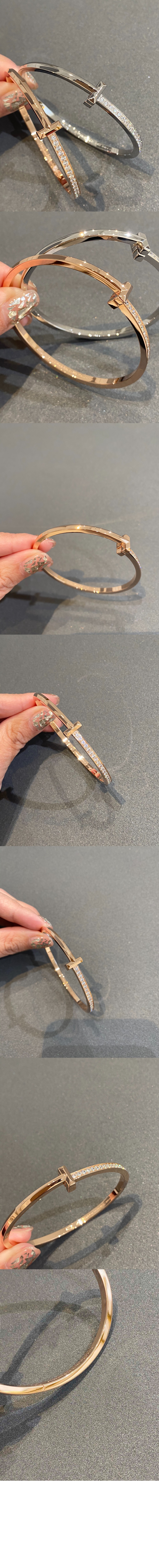 미러급레플리카사이트 | 명품레플리카 전문 쇼핑몰  | 퍼스트원 - T1 네로우 다이아몬드 힌지드 뱅글 > 티파니