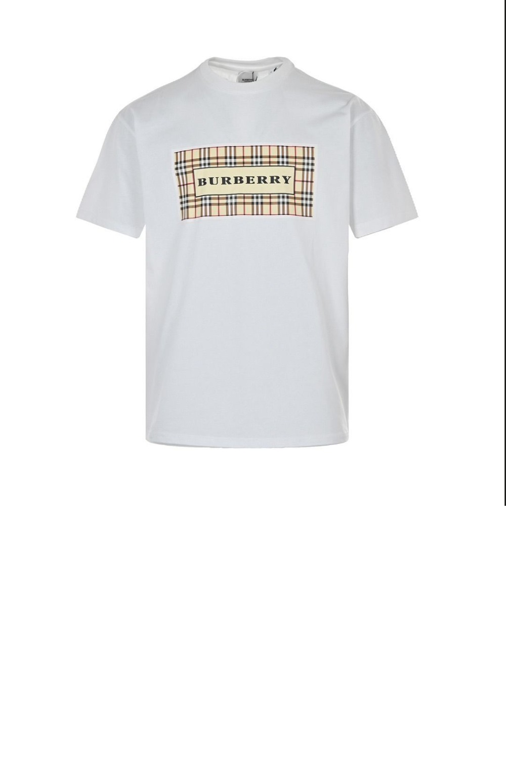 미러급레플리카사이트 | 명품레플리카 전문 쇼핑몰  | 퍼스트원 - 로고 코튼 티셔츠 > 버버리