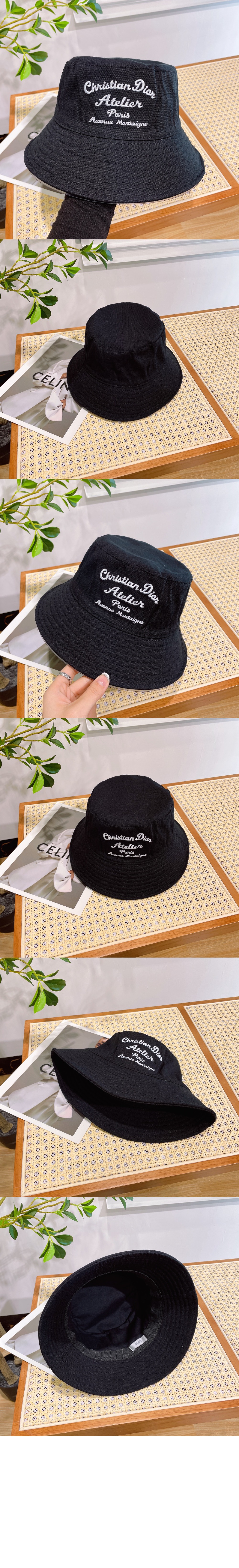 미러급레플리카사이트 | 명품레플리카 전문 쇼핑몰  | 퍼스트원 - 아뜰리에 자수 로고 버킷햇 243C9 > 디올