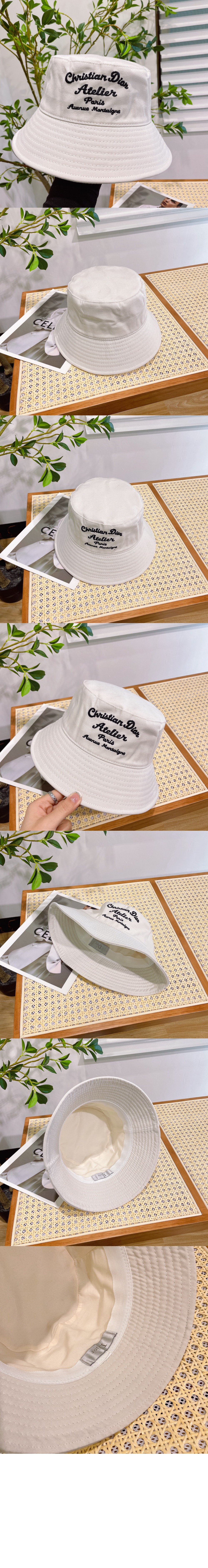 미러급레플리카사이트 | 명품레플리카 전문 쇼핑몰  | 퍼스트원 - 아뜰리에 자수 로고 버킷햇 243C9 > 디올