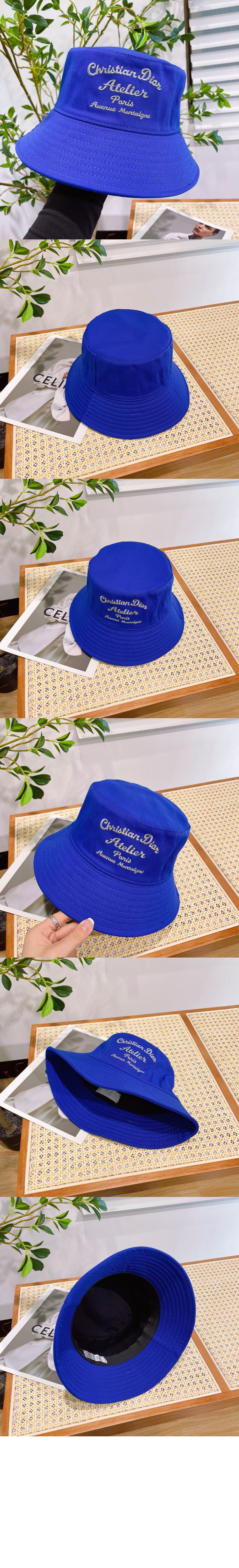 미러급레플리카사이트 | 명품레플리카 전문 쇼핑몰  | 퍼스트원 - 아뜰리에 자수 로고 버킷햇 243C9 > 디올