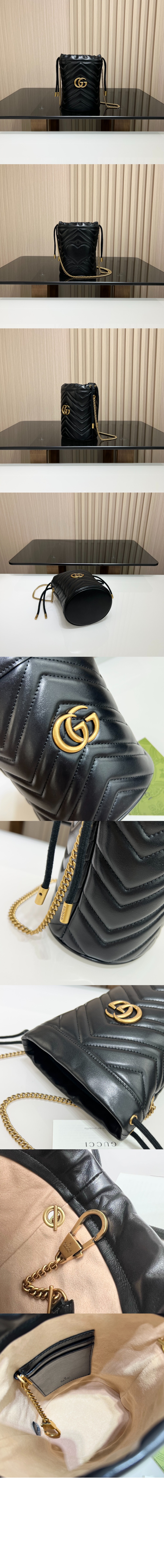 미러급레플리카사이트 | 명품레플리카 전문 쇼핑몰  | 퍼스트원 - 마몽 미니 버킷백 575163 > 구찌