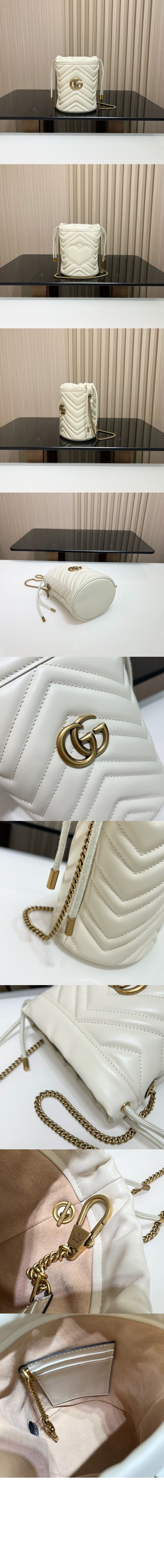 미러급레플리카사이트 | 명품레플리카 전문 쇼핑몰  | 퍼스트원 - 마몽 미니 버킷백 575163 > 구찌