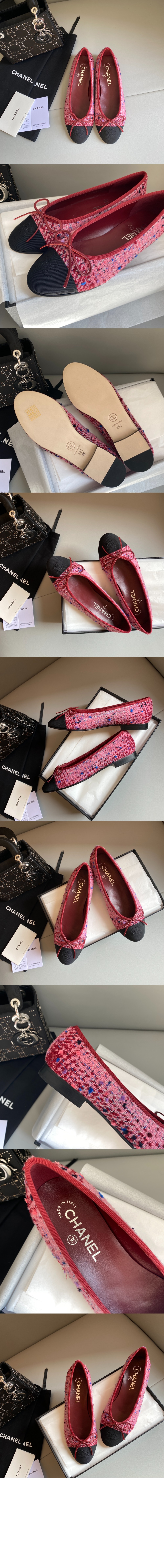 미러급레플리카사이트 | 명품레플리카 전문 쇼핑몰  | 퍼스트원 - 발레리나 플랫슈즈 G02819 > 샤넬