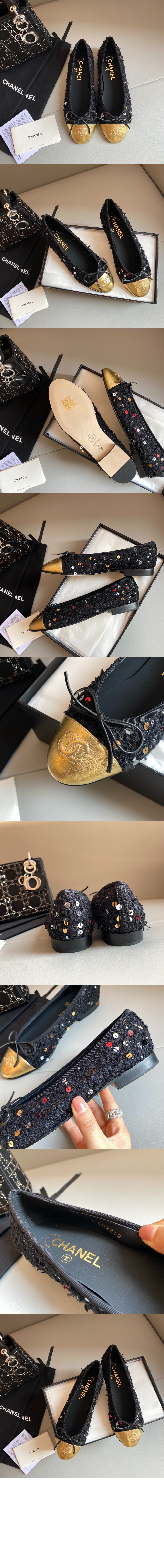 미러급레플리카사이트 | 명품레플리카 전문 쇼핑몰  | 퍼스트원 - 발레리나 플랫슈즈 G02819 > 샤넬