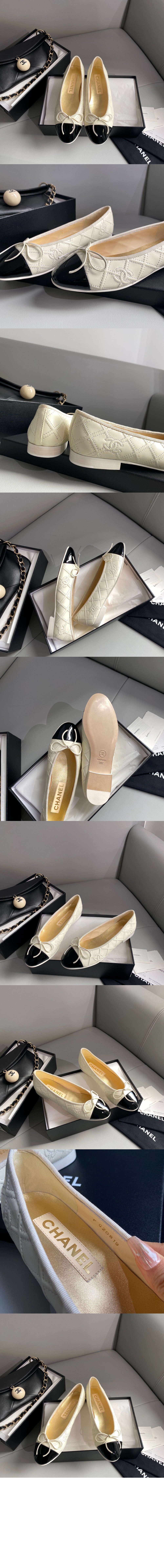 미러급레플리카사이트 | 명품레플리카 전문 쇼핑몰  | 퍼스트원 - 발레리나 플랫슈즈 G40110 > 샤넬