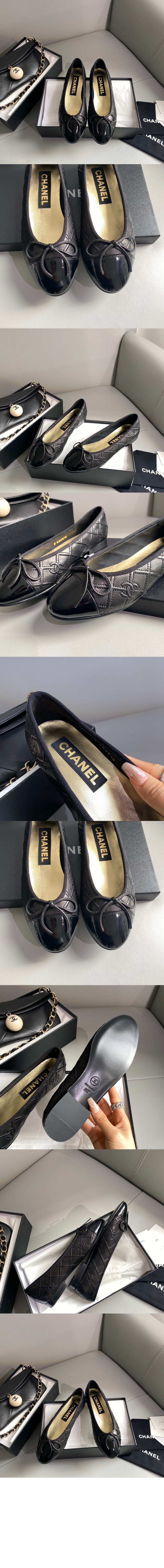 미러급레플리카사이트 | 명품레플리카 전문 쇼핑몰  | 퍼스트원 - 발레리나 플랫슈즈 G40110 > 샤넬