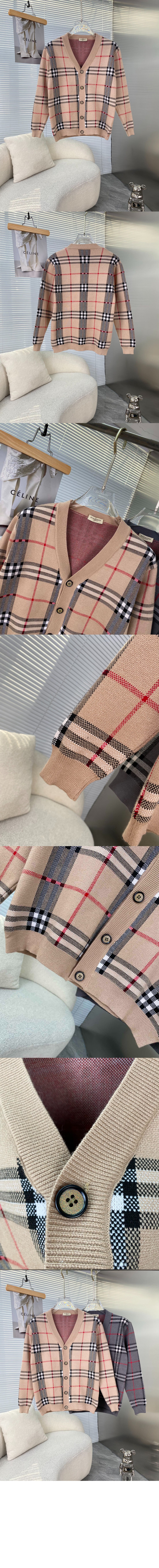 미러급레플리카사이트 | 명품레플리카 전문 쇼핑몰  | 퍼스트원 - 체크 테크니컬 코튼 가디건 > 버버리