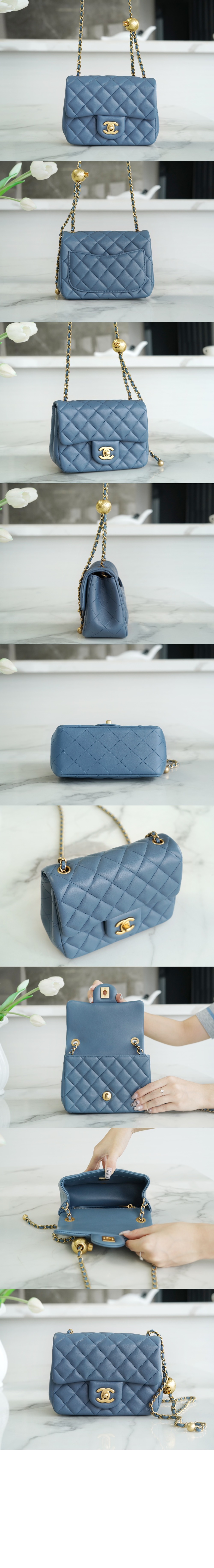 미러급레플리카사이트 | 명품레플리카 전문 쇼핑몰  | 퍼스트원 - 클래식 골드볼 쁘띠삭 AS1786 > 샤넬